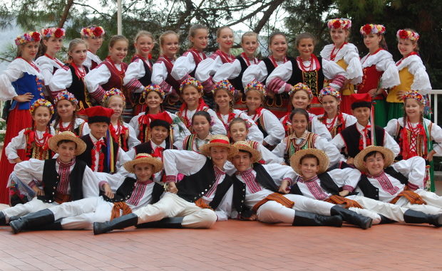 Chorwackie koncerty Dziecięcego Zespołu Regionalnego „Łuków- Kropelek Rosy”
