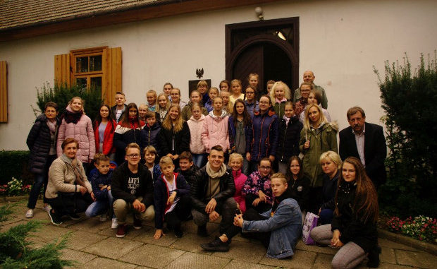 Wizyta studyjna uczniów polskiej szkoły z Wilna