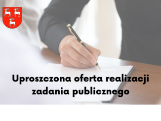 Uproszczona oferta realizacji zadania publicznego