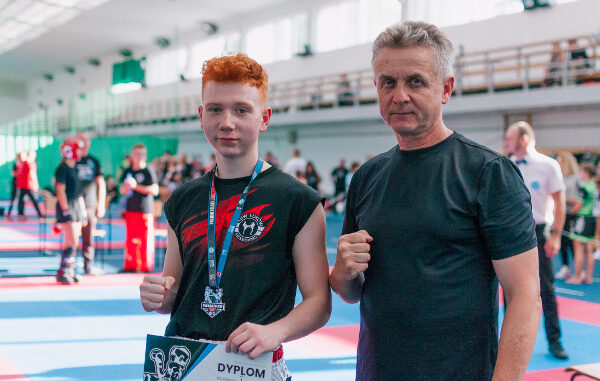 Kacper Wryk z Pucharem Polski w kickboxingu