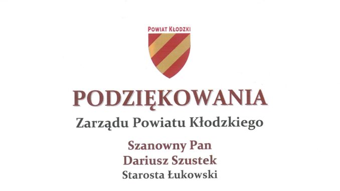 Podziękowania