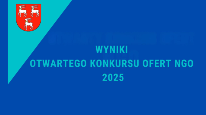 Wyniki konkursu NGO