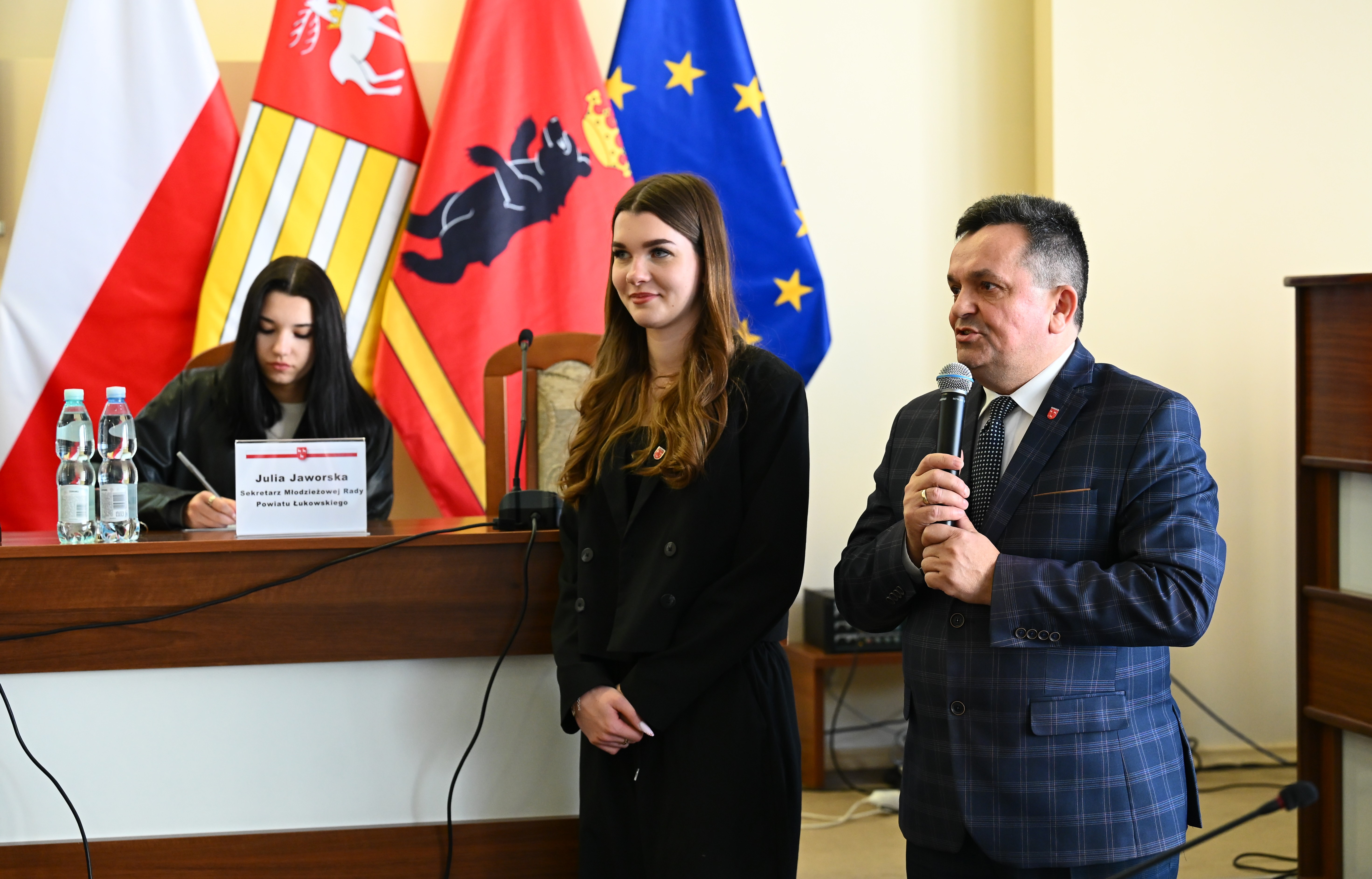 V Sesja Młodzieżowej Rady Powiatu Łukowskiego