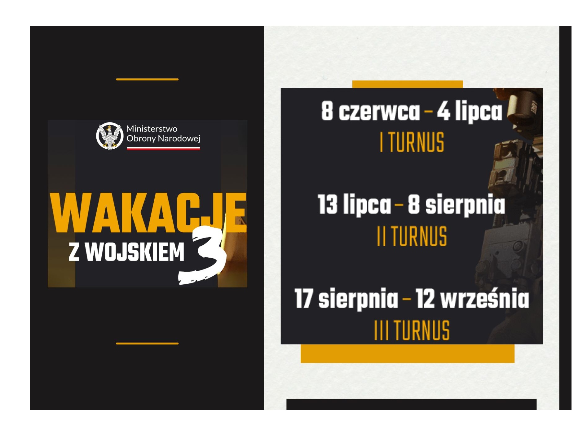 Wojsko Polskie zaprasza do udziału w kolejnej edycji programu „Wakacje z wojskiem 3”
