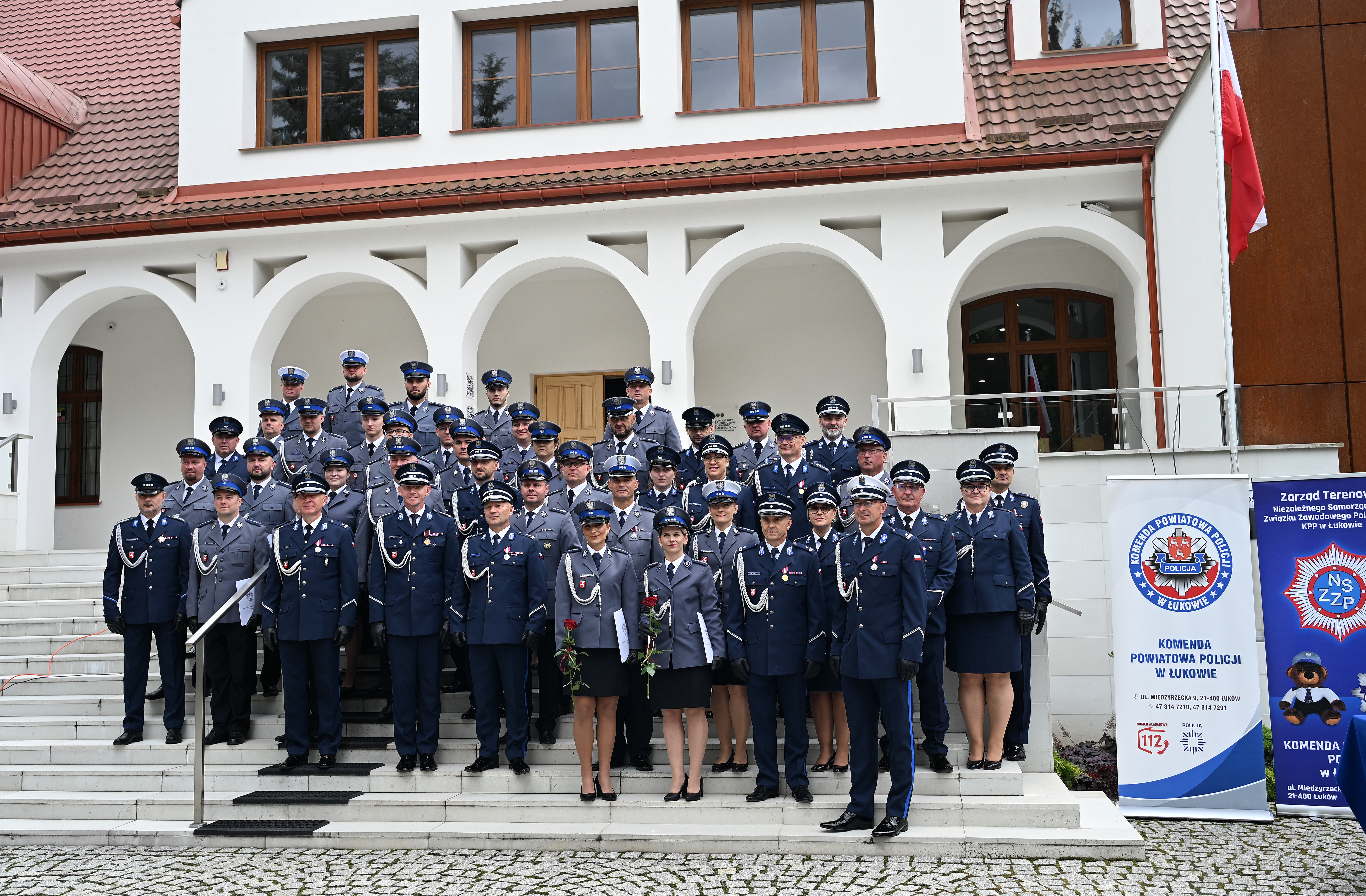 Powiatowe Obchody Święta Policji w Woli Gułowskiej